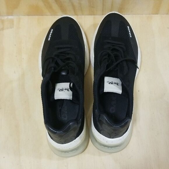 Coach Men’s Citysole Knit Runner SIZE 11 D Color Black - Picture 5 of 9